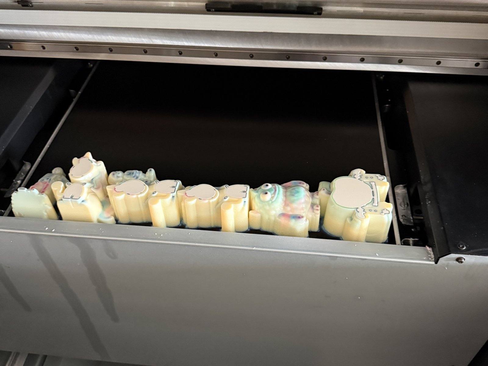 Mimaki Full-Color 3D-Druck eines Wompfels