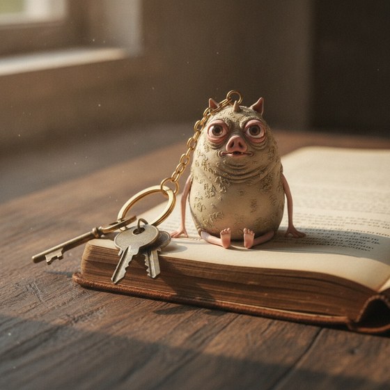 Schlüsselanhänger – Miniatur von Brunk