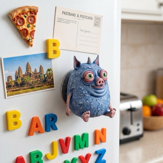 Kühlschrankmagnet – Miniatur von Drok