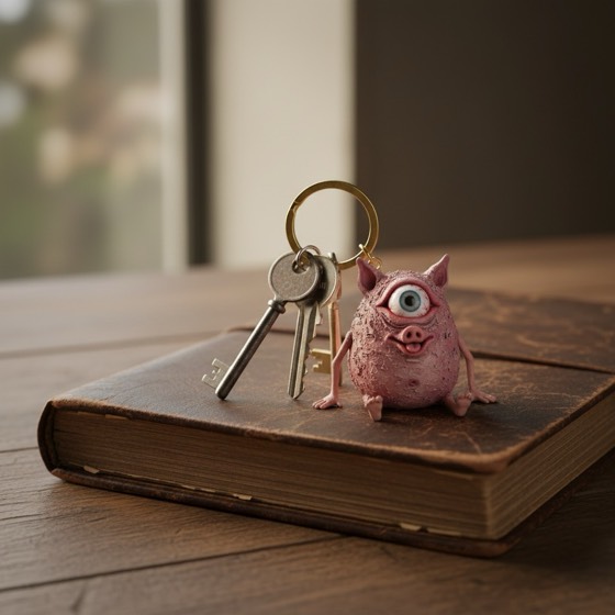 Schlüsselanhänger – Miniatur von Fnug