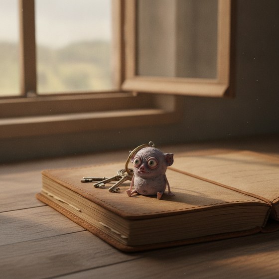 Schlüsselanhänger – Miniatur von Glob