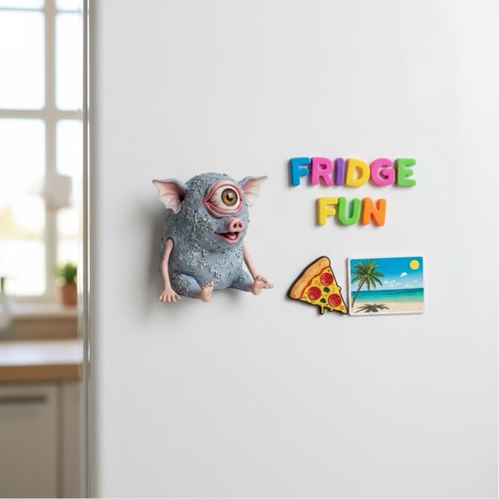 Kühlschrankmagnet – Miniatur von Glum