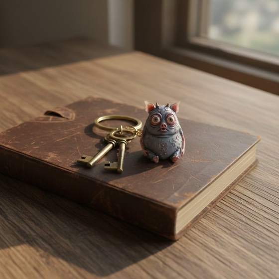 Schlüsselanhänger – Miniatur von Hodge
