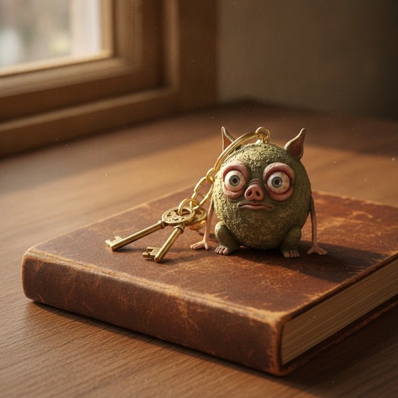 Schlüsselanhänger – Miniatur von Plop