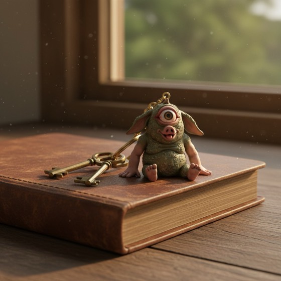 Schlüsselanhänger – Miniatur von Plut