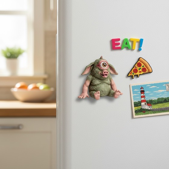 Kühlschrankmagnet – Miniatur von Plut