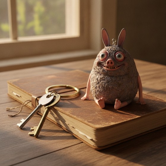 Portachiavi – miniatura di Punk