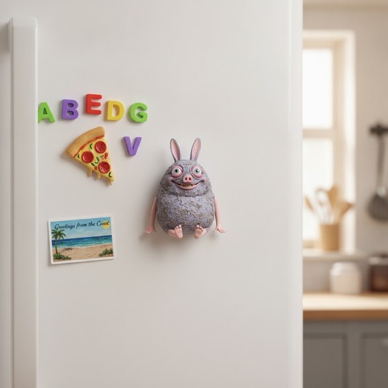 Magnete da frigo – miniatura di Punk