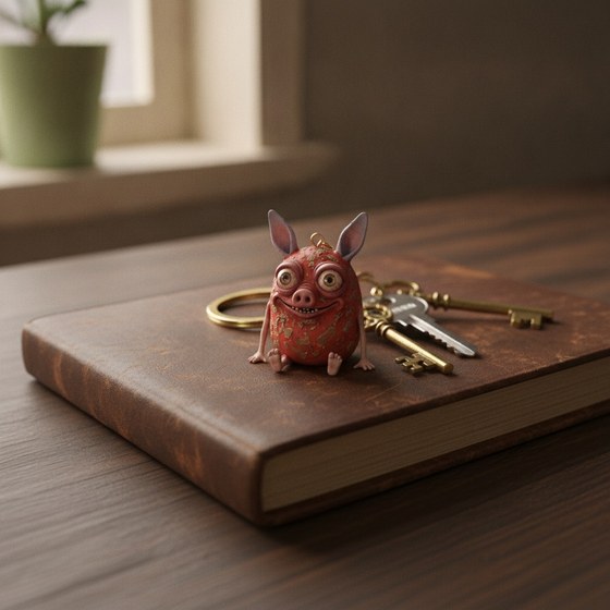 Llavero – miniatura de Rixa