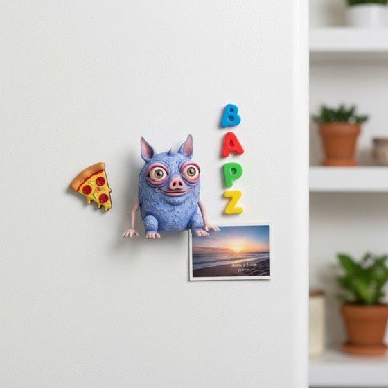 Kühlschrankmagnet – Miniatur von Snorp