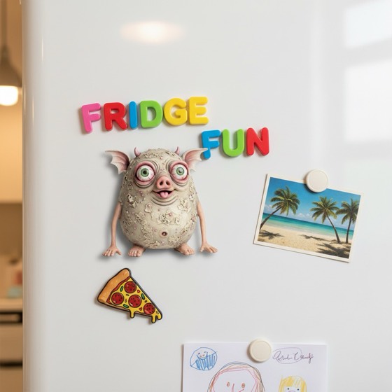 Kühlschrankmagnet – Miniatur von Spluk