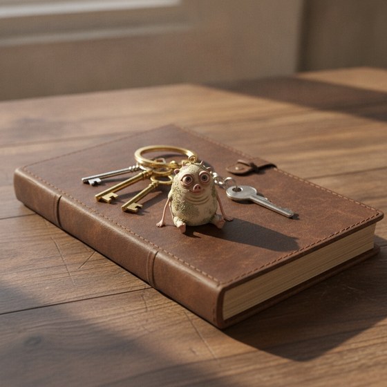 Schlüsselanhänger – Miniatur von Trunk