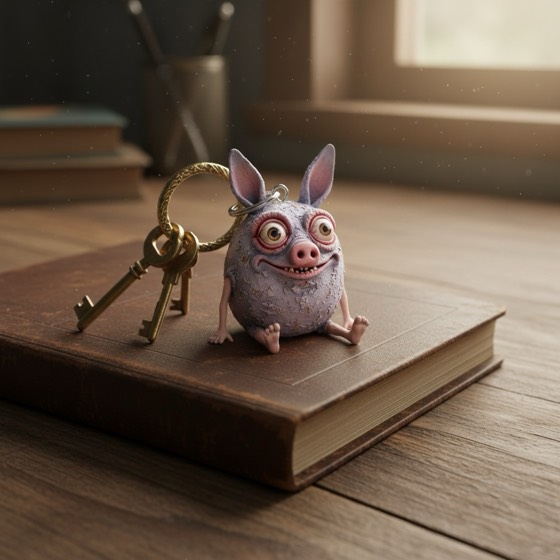 Schlüsselanhänger – Miniatur von Tuki