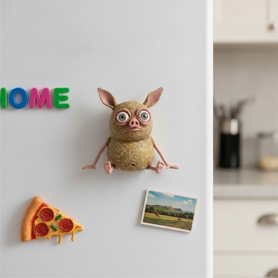 Kühlschrankmagnet – Miniatur von Vlim