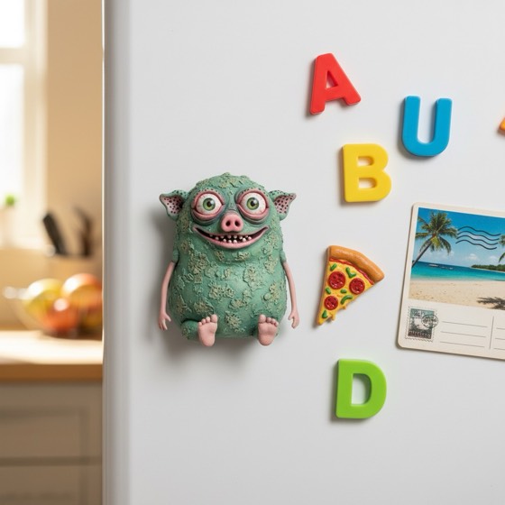 Kühlschrankmagnet – Miniatur von Vum