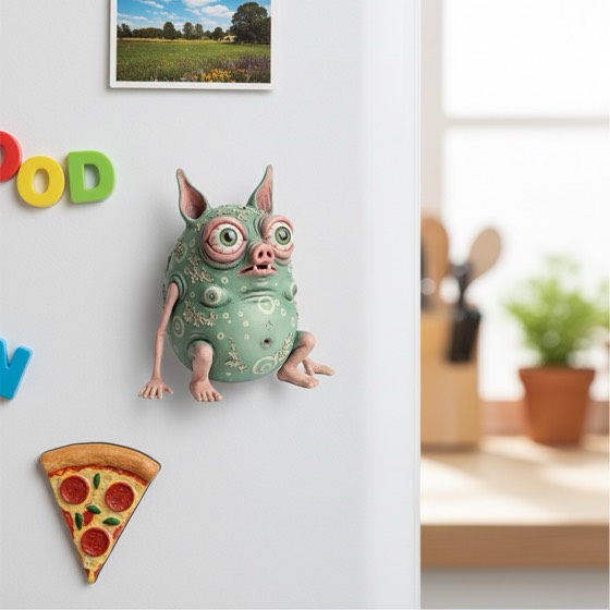 Kühlschrankmagnet – Miniatur von Wobl