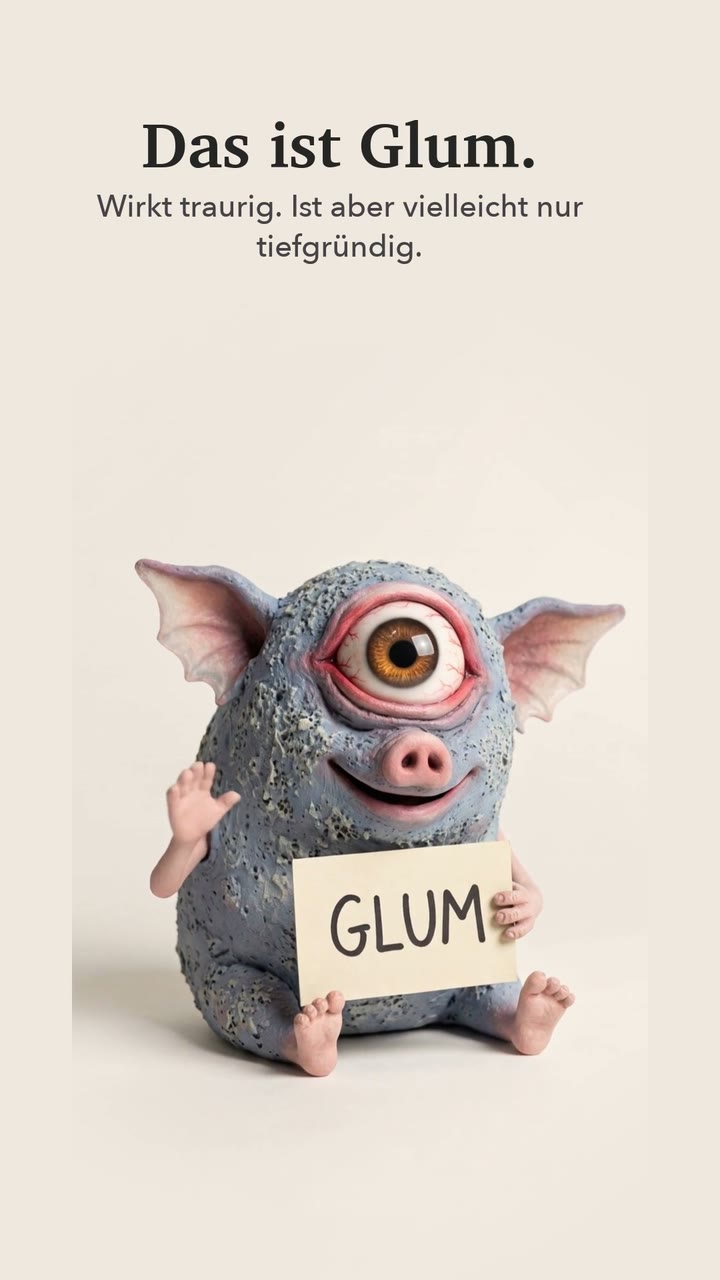 Glum im Video