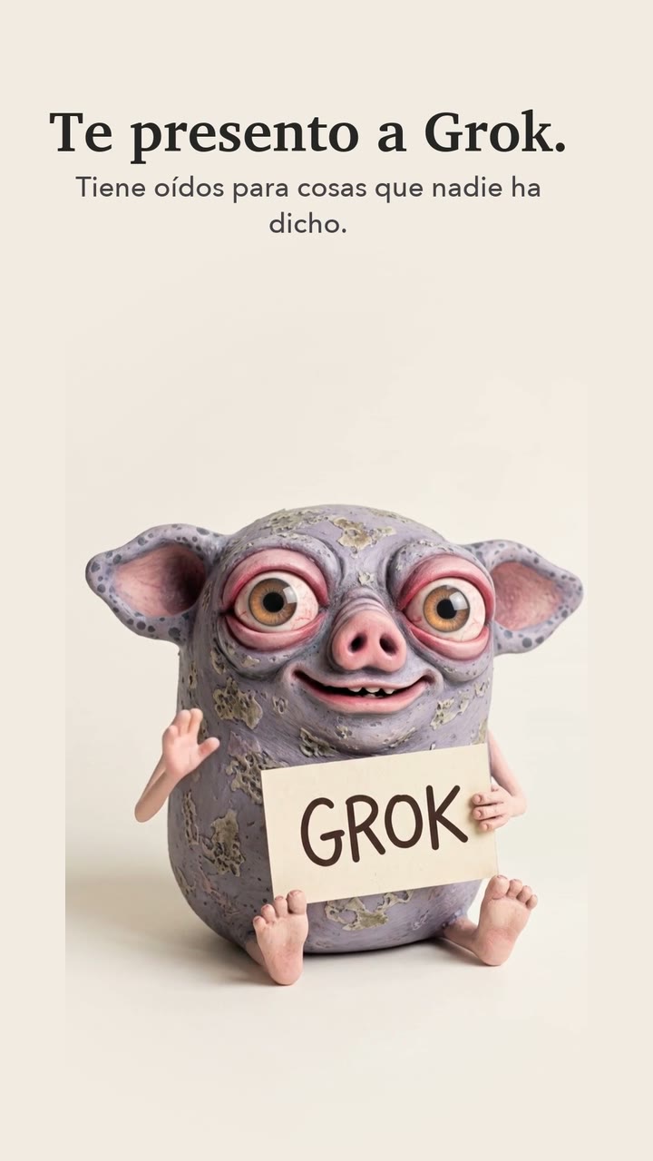 Grok en vídeo