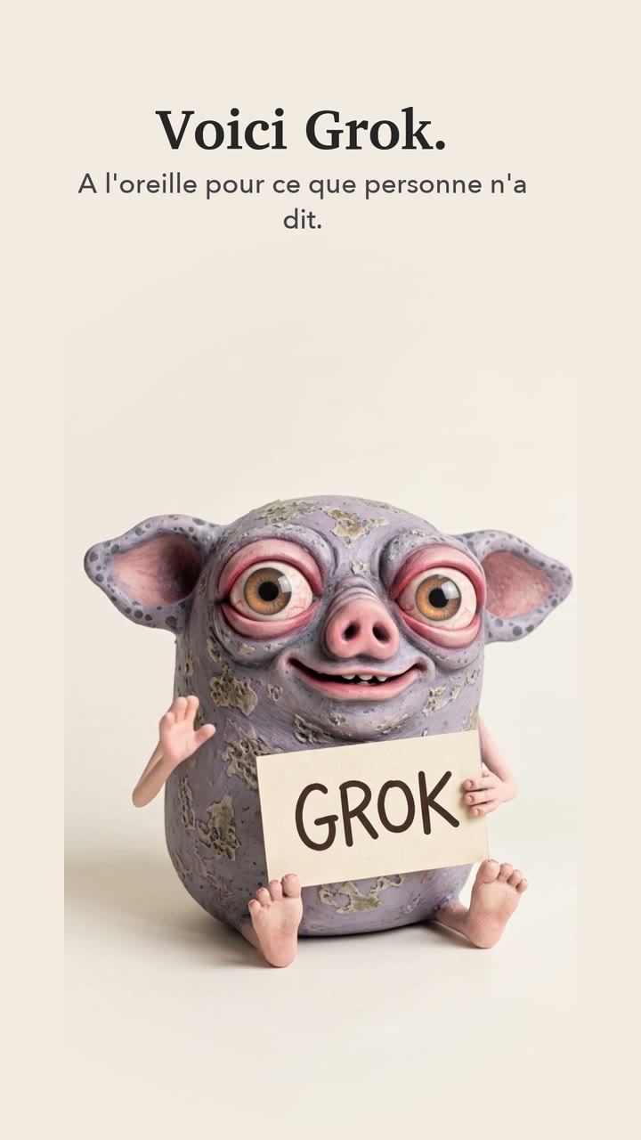 Grok en vidéo