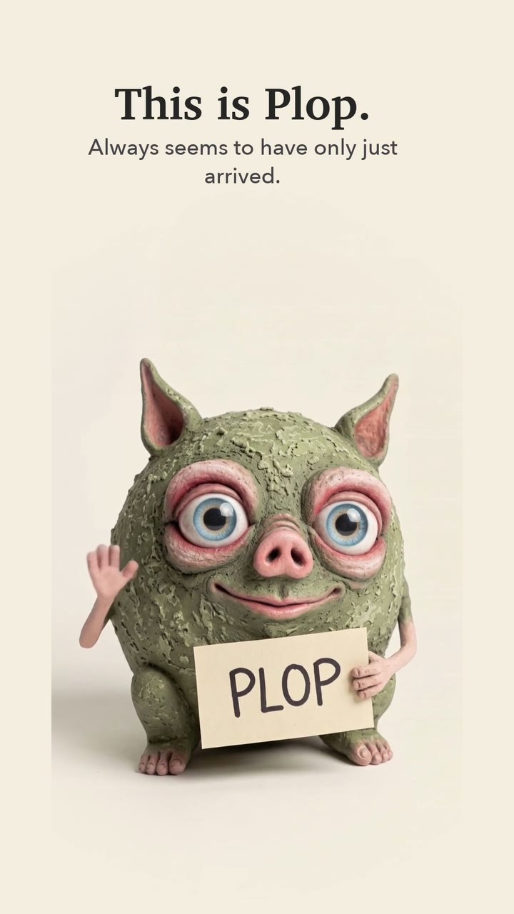 Plop on video